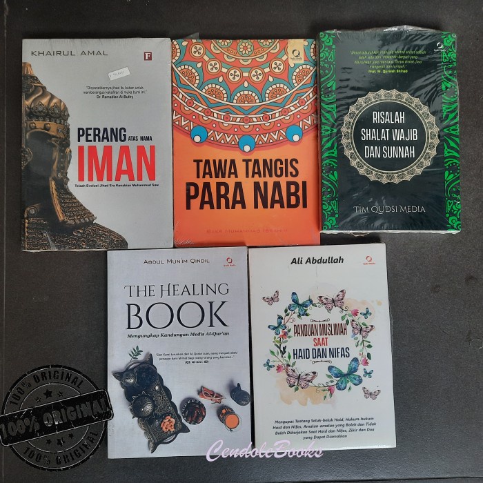 

Paket Buku Obral Isi 5 Buku