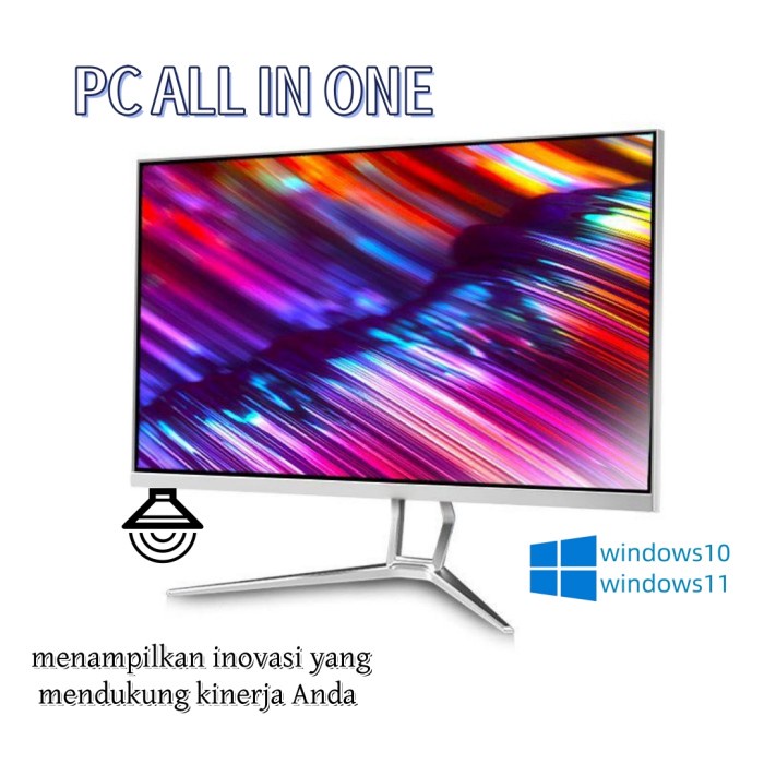 Wan Li Komputer All-In-One Pc Core I3/I5/I7, Pc Baru, 27'', Ram 16G+512Gb Ssd, Gaming Windows