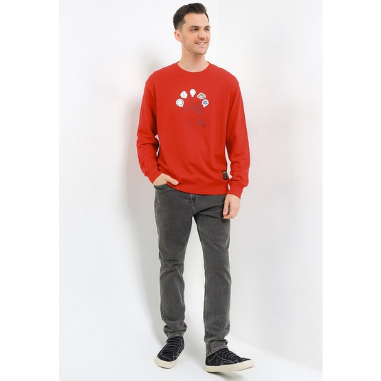 Giordano Kungfu Panda CNY Sweatshirt Pria