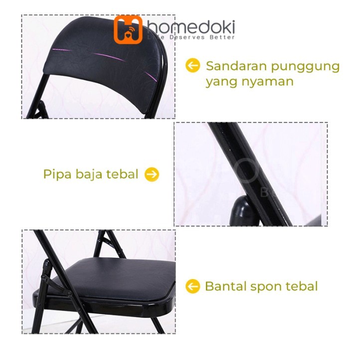 Kursi Lipat Portable/Kursi Belajar/Kursi Makan Lipat/Kursi Kerja Lipat