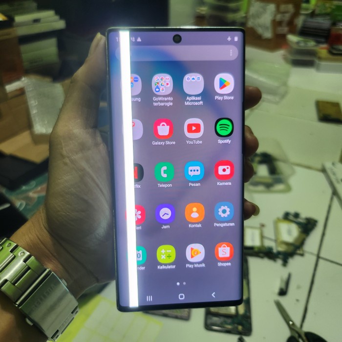 [DAN] Lcd Samsung Bekas Note 10 Original Copotan Sm N970 Sm N970F Sm N970U