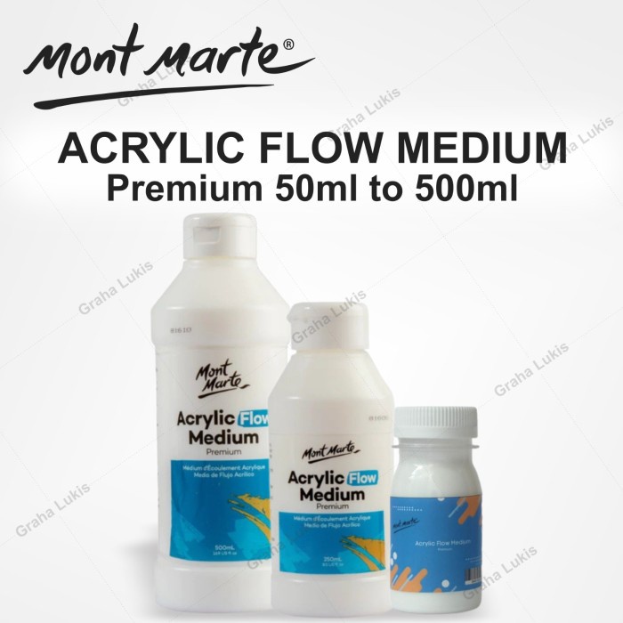 

Sale Mont Marte Flow Acrylic Medium 250 Ml
