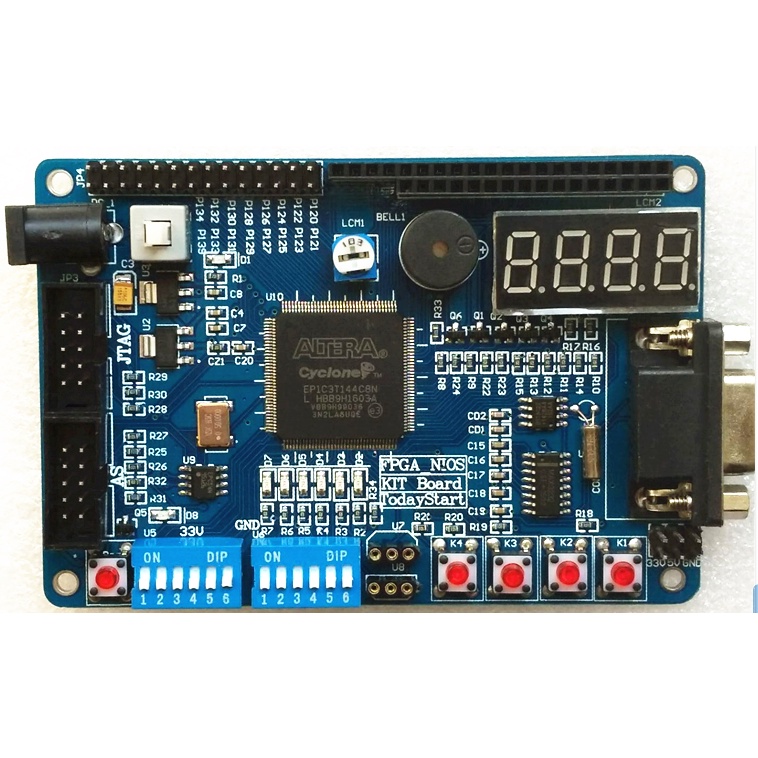 MEPI Altera FPGA development board is equipped with altera video tutorial learning board EP1C3T144 e
