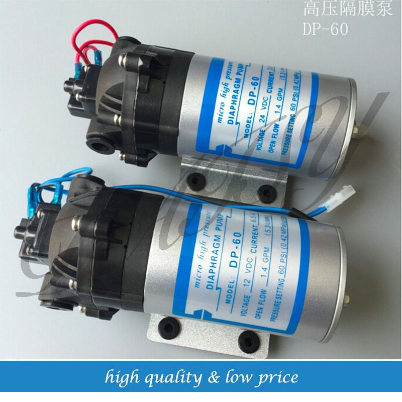 KYOMA 12v/24v Mini Diaphragm Water Pump Boost Water for Marine/RV/Boat's DP-60