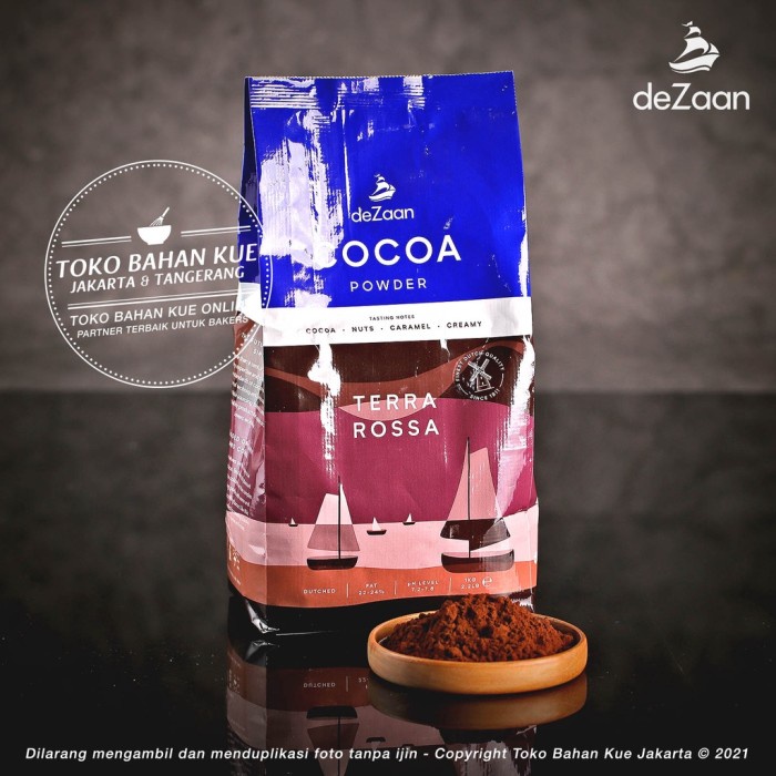 

DeZaan - Pure Cocoa Powder Terra Rossa 1kg Cokelat Bubuk Premium Murni