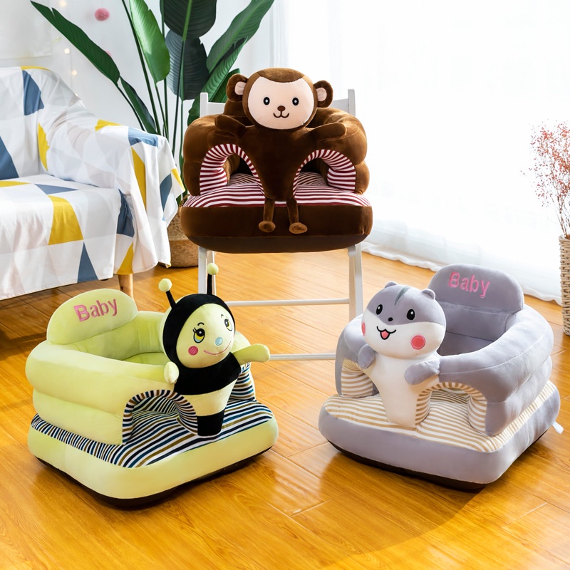 Gratis Ongkir !! Sb Tipe 3 Sofa Bayi Jumbo Lucu Sofa Bayi Motif Hewan Sofa Untuk Belajar Duduk Bayi