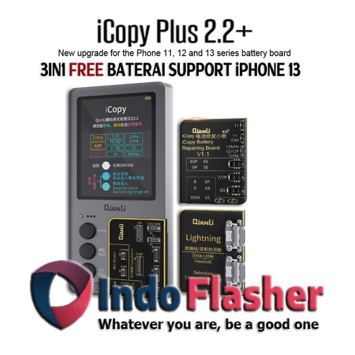 QIANLI ICOPY PLUS 2.2 3IN1 BOARD BATTERY WITH ORIGINAL IPHONE 6-13