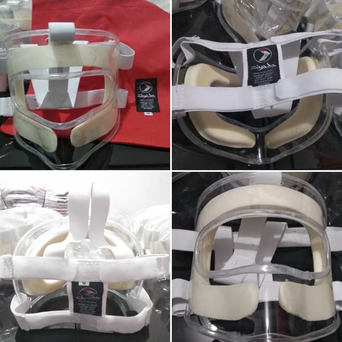 Face Mask Karate Ziyada Pelindung Muka Wajah Kepala Head Guard Masker