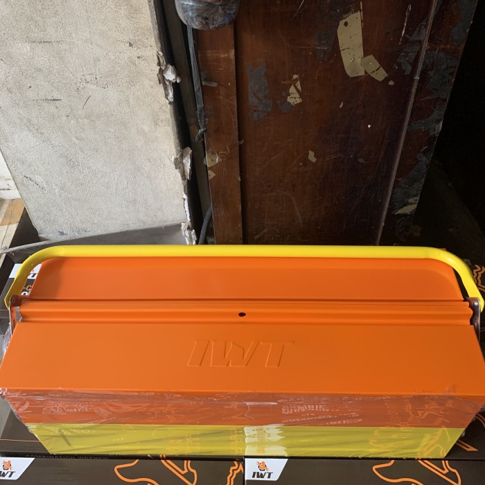 Tool Box Besi 3 Susun IWT Heavy Duty tempat perkakas kuat