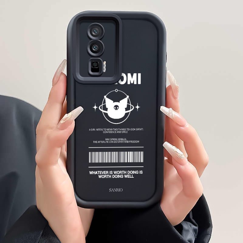 Casing Hp Untuk Xiaomi 14 14T 14T Pro 5G POCO F6 F5 Case Casing HP Pola Kode batang Kasing Softcase 