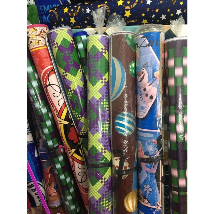 Karpet Gambar Karakter Tebal 1,5 Mm/Karpet Motif Karakter/Tikar Lantai Spons