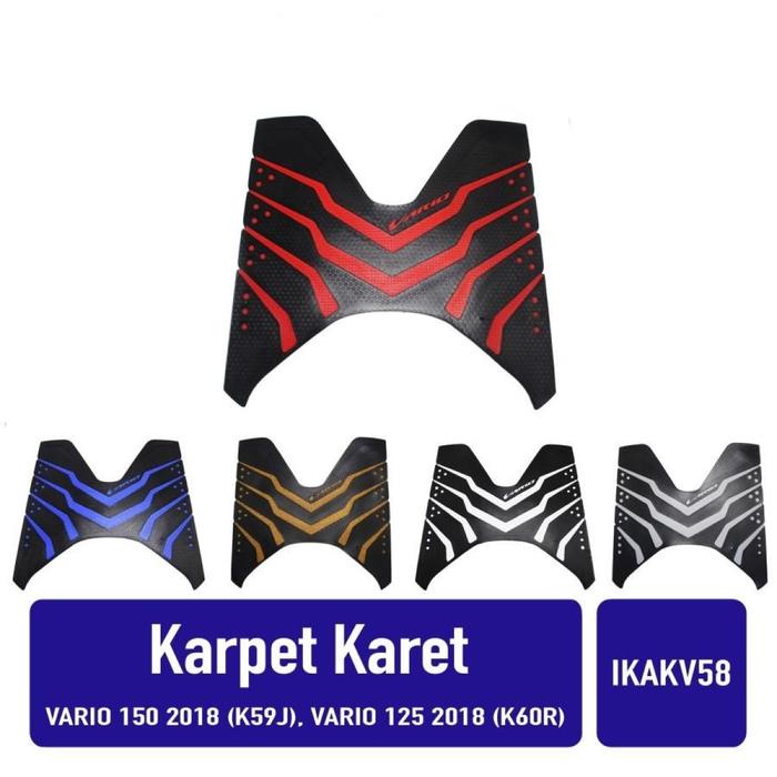 Aksesoris Karpet Stepfloor Step Pijakan Kaki Honda Vario All 150 125 Vario New Old 2015 2016 2017