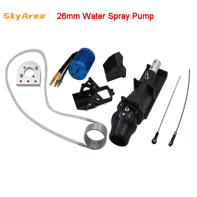 MCC 1 Set 26mm Water Spray Pump Jet Propellant Turbine Engine Pusher W/ Brushless Motor for DIY Jet/