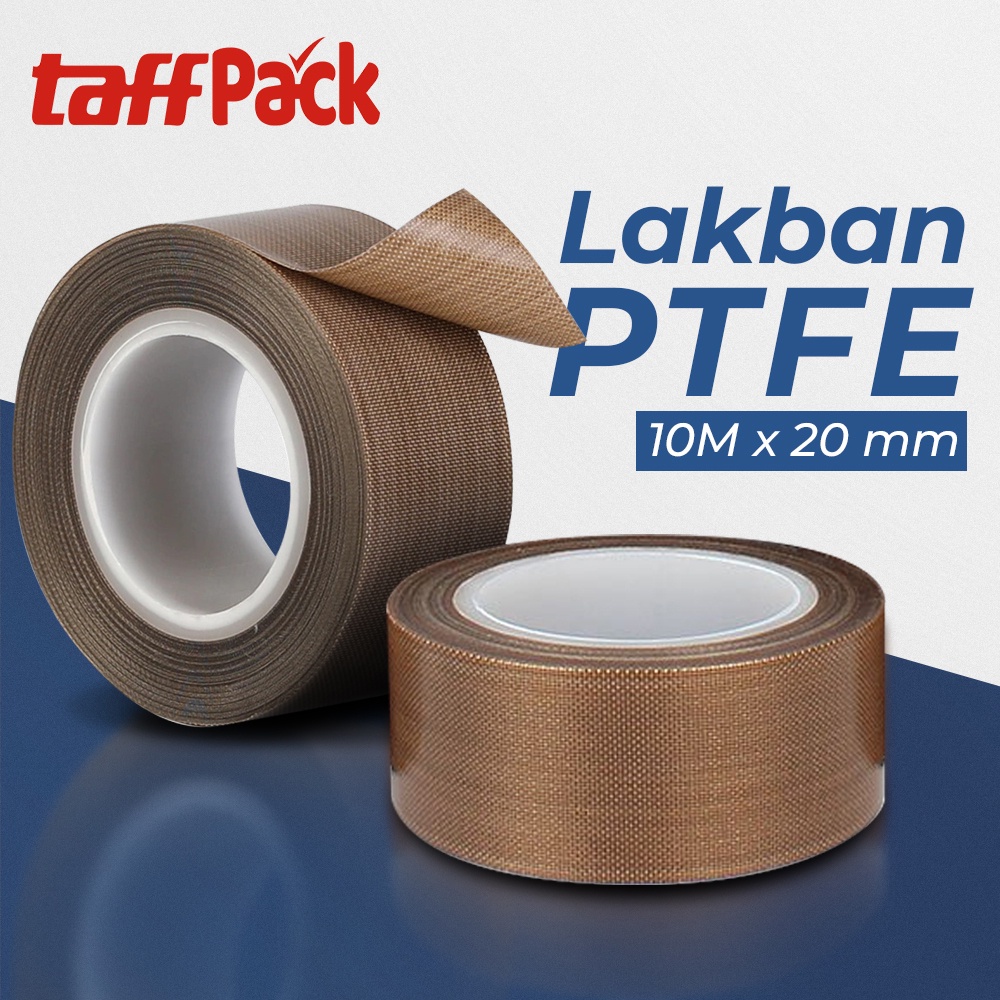 

TaffPACK Tape Lakban PTFE Heat High Temperature Insulation 10M - TF10M