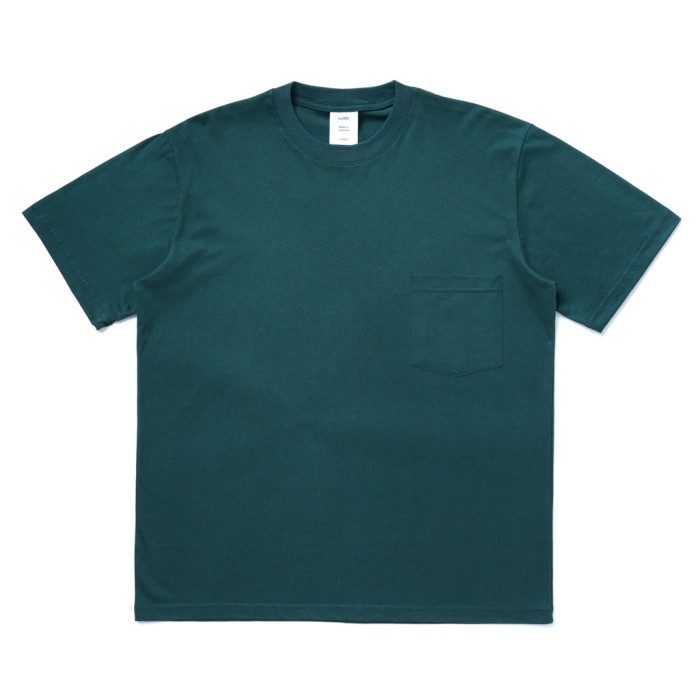 HEFFFFF - TSHIRT KAOS POLOS POCKET CACTUS GREEN