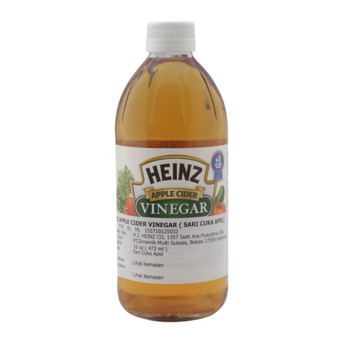 

Heinz Apple Cider Vinegar 473ml - Cuka Apel