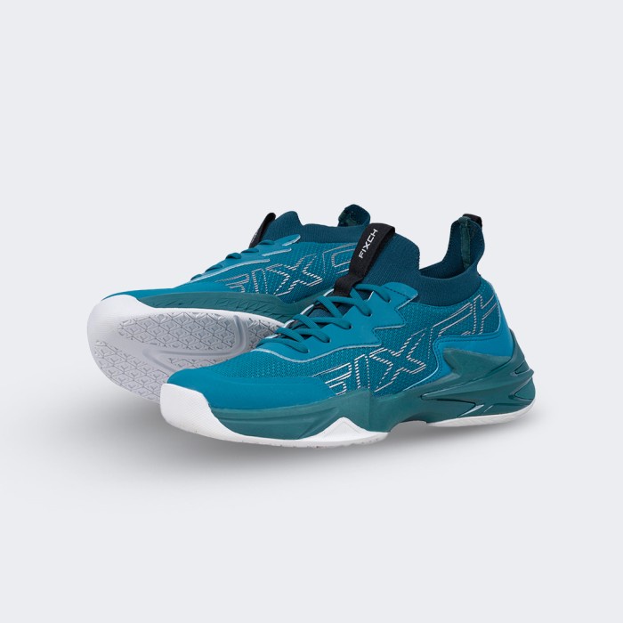 FIXCH - IMPISH TEALGREEN - TEALGREEN - SILVER volleyball shoes