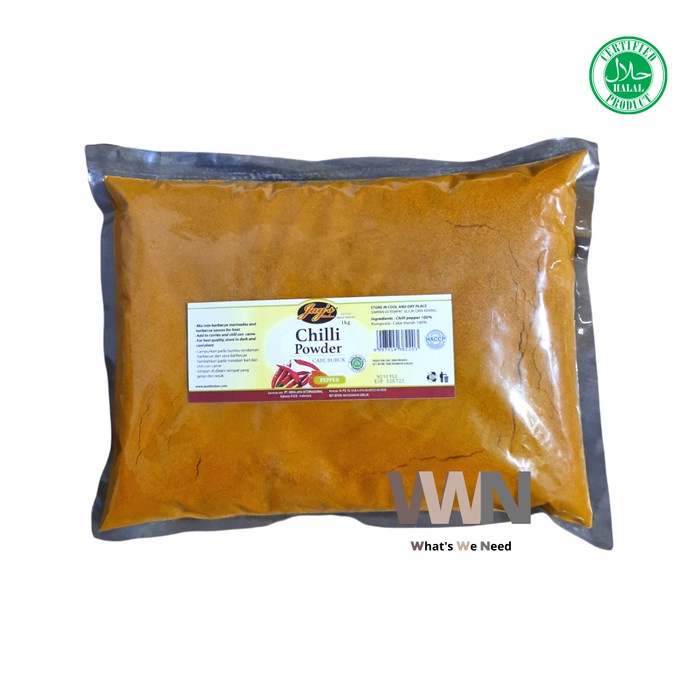

Jay's Chili Powder 1kg - Cabe Bubuk