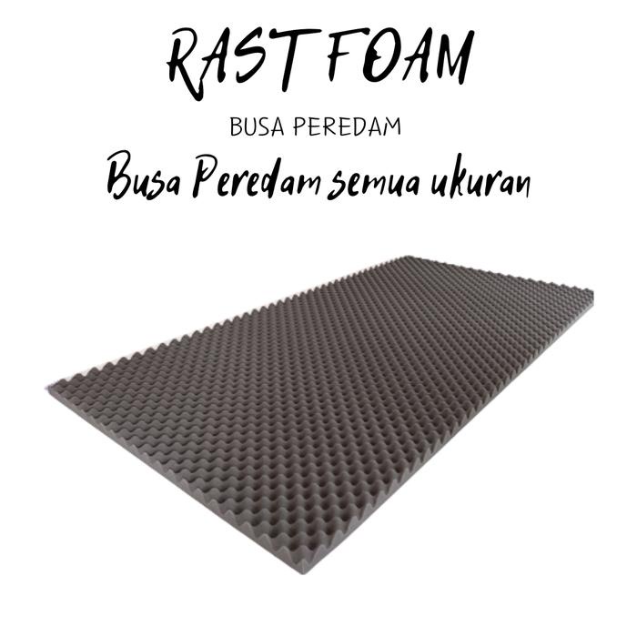 Busa peredam telur pyramid sudoku kedap suara dinding ruangan ukuran jumbo Grey