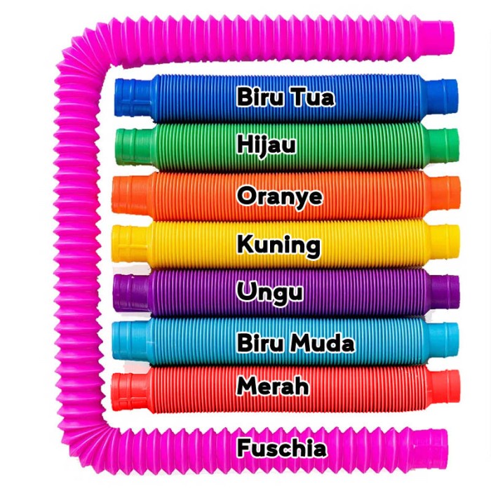 

POP TUBES Selang Fleksibel untuk Mainan Kreatif