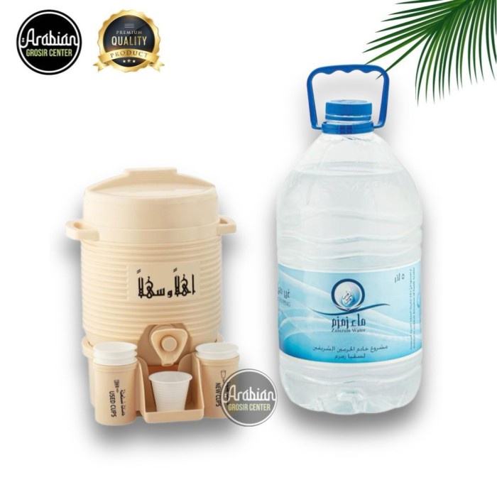 

Dispenser Miniatur Zam Zam 2 Liter / Galon Untuk Air Zam-Zam