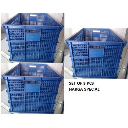 Hot Sale Keranjang Besar / Krat Besar / Wadah Besar Untuk Industri , Laundry , Rak Piring Serbaguna
