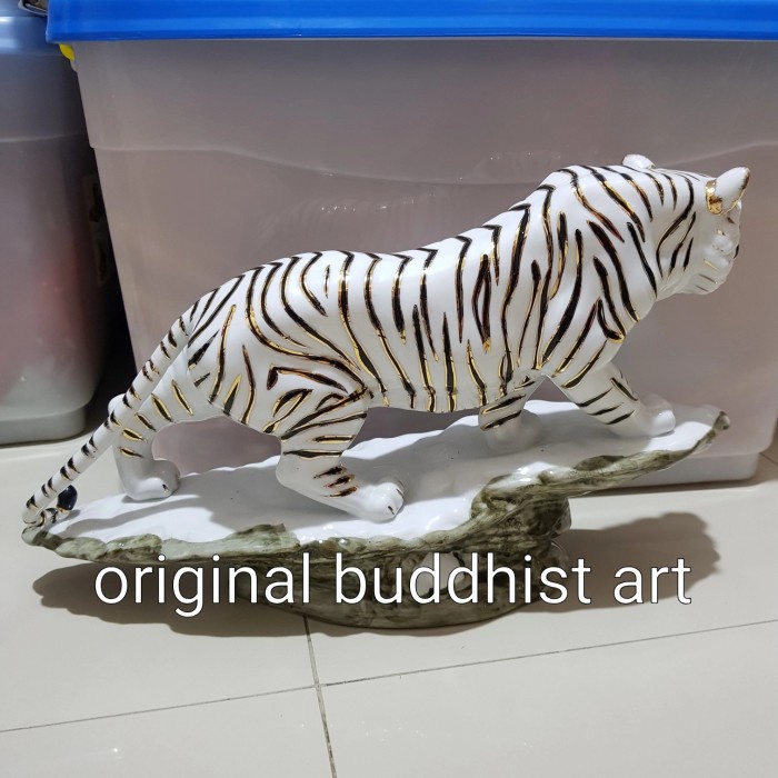 Patung Macan Putih Pek Ho Kerak Jumbo