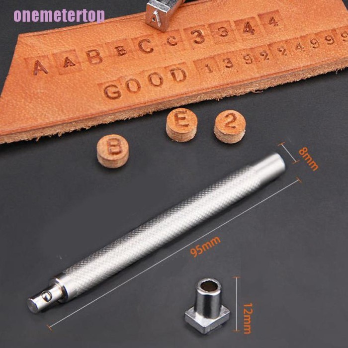 

36pcs Steel Alphabet letter Number leather Stamp Punch Set Leather