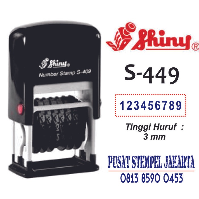 

Stempel Shiny S449 (Number/Nomorator)