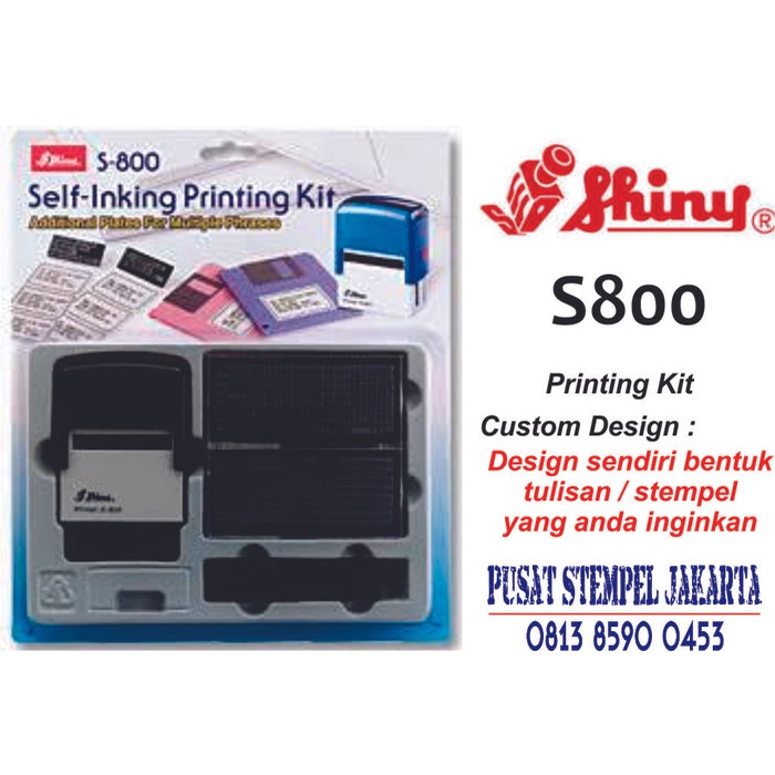 

Stempel Shiny S800 (Printing Kit)