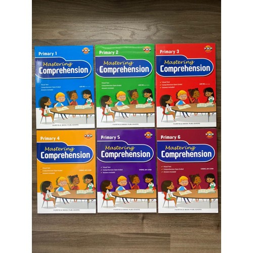 

Mastering Comprehension age 5+ educational book
