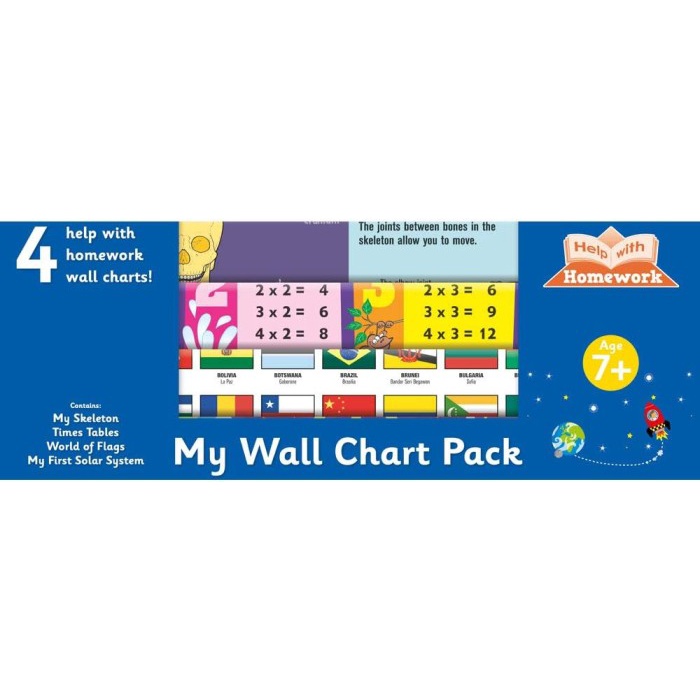 

HOT SALE! My Wall Chart Pack: Ages 7+