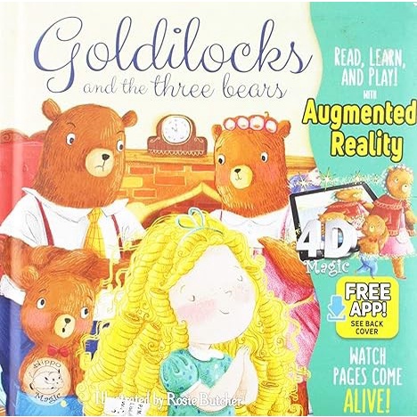 

HOT SALE! Story book Goldilocks and three bears