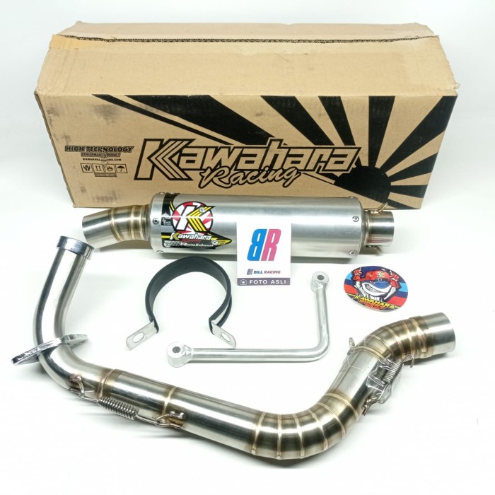 TERMURAH - KNALPOT KAWAHARA DRAG MIO 200 CC