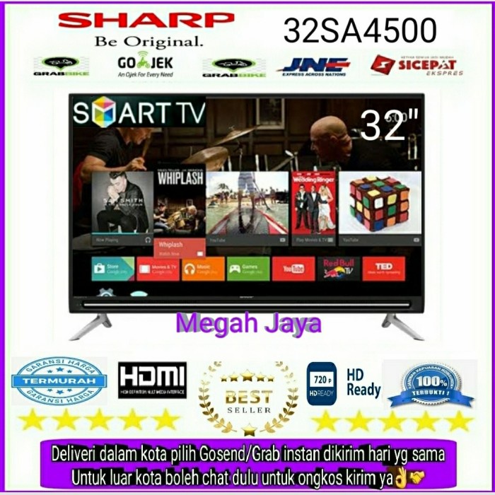 Tv Led Sharp 32 Inch Smart Tv Full Hd Upscalling Garansi Resmi