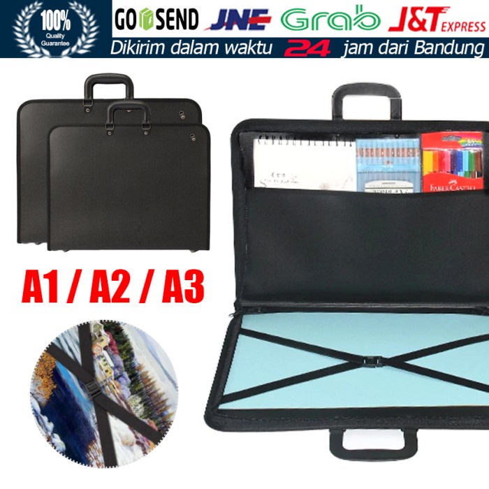 

Drawing Bag Artist Case Art Portofolio Bag Map Tas Gambar A1 A2 A3 Kode 737