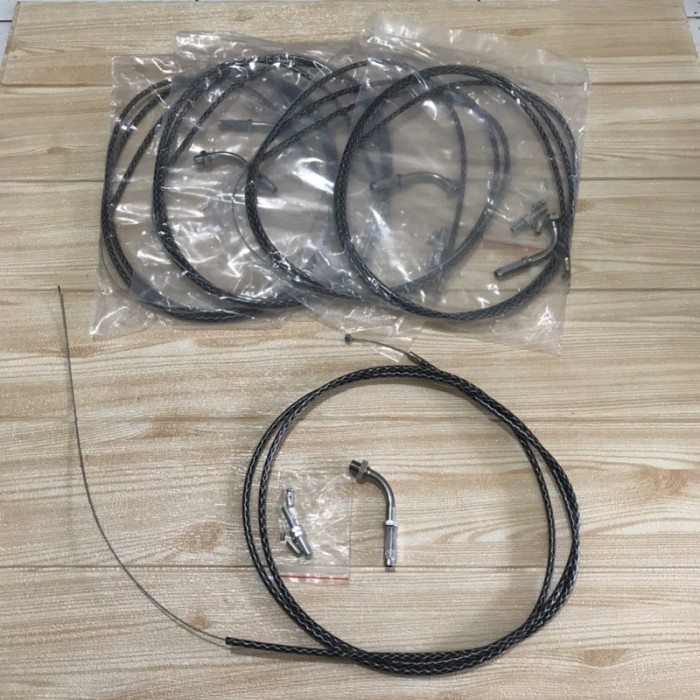 Tali Kabel Gas Seling Gas Spontan Rizoma Carbon Panjang 2 Meter New