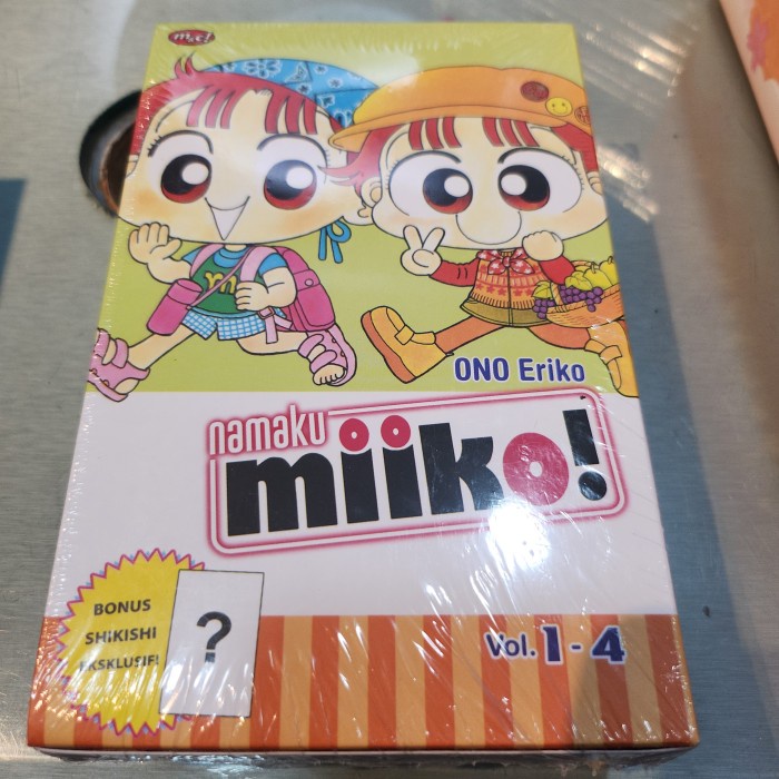 Komik Namaku Miiko edisi box set 1-4 tamat segel ori Bahasa Indonesia