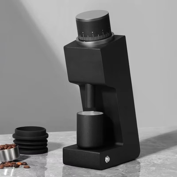 terbaru  alat penggiling kopi elektrik coffee grinder 30g 100w 160rpm hitam 005 i-top ready