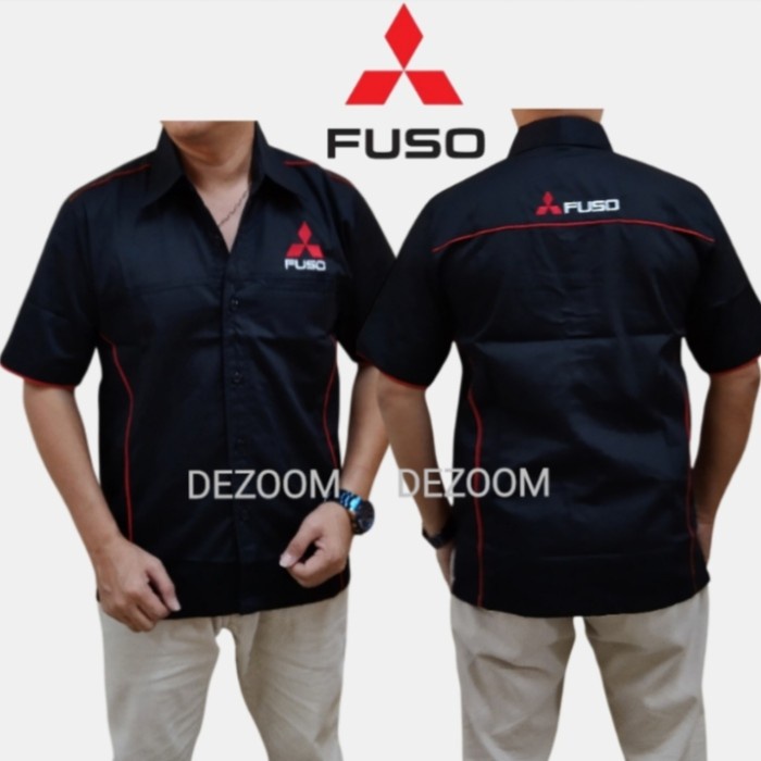 kemeja mitsubishi fuso seragam