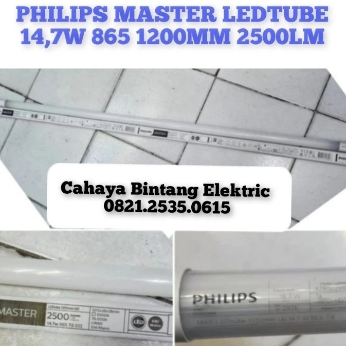 Philips Master Ledtube 14,7W 865 1200Mm T8 2500Lm / Lampu Tl Led 14.7W