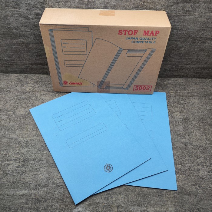 

Stofmap Folio Stopmap New Compass 5002 Stof map Buffalo stop map 50pcs Kode 1071