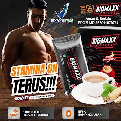 

[Sudah BPOM] BIGMAXX Coffee Kopi Stamina Pria Laki Kuat Tahan Lama Terbukti Ampuh Extra Gingseng