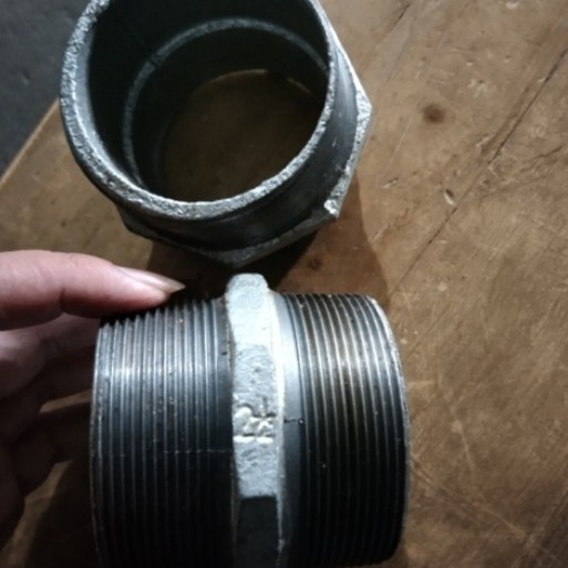 double nepel galvanis 2inch