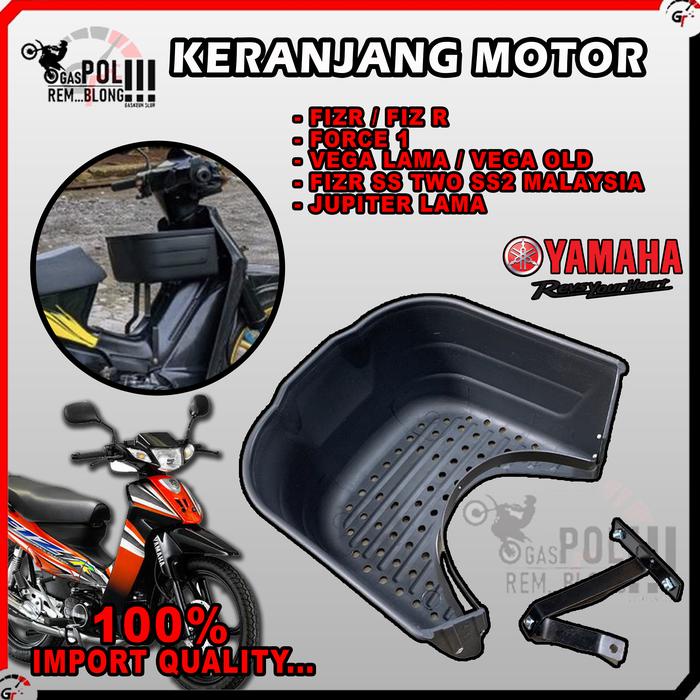 KERANJANG MOTOR F1 FI FORCE ONE 1 F1ZR RAK BAGASI SAYUR VEGA JUPITER OLD ALFA KRANJANG BARANG ALITAS