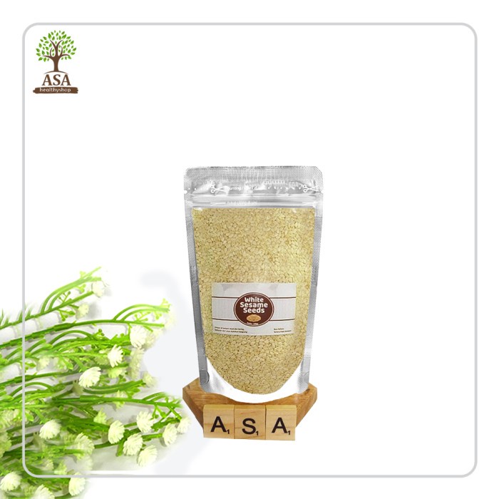 

White Sesame Seeds 100 Gram / Biji Wijen Putih