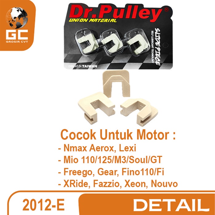 Slider Piece Slide Yamaha Nmax Miom3 Dan Honda Vario125 Pcx Dr Pulley