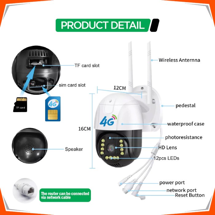 CCTV 4G V380 PRO ACCESSGO CHAMELEON APPS 2 MP