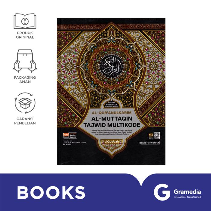 

Ready Al-Quran Qosbah Al-Muttaqin Tajwid Multikode A4