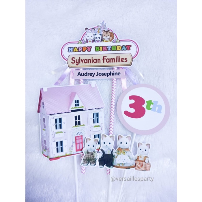 Cake Topper Silvanian Family/ TopperSilvanian Family /Hiasan Silvanian